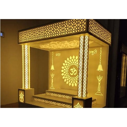 Luxury Corian Mandir